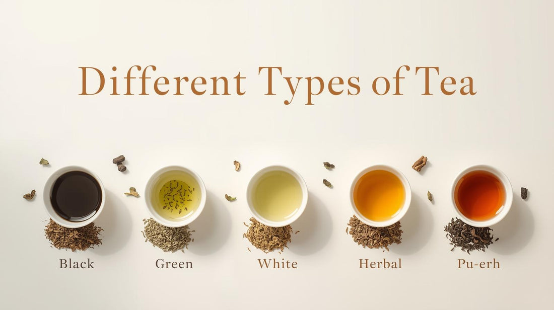 different types of tea