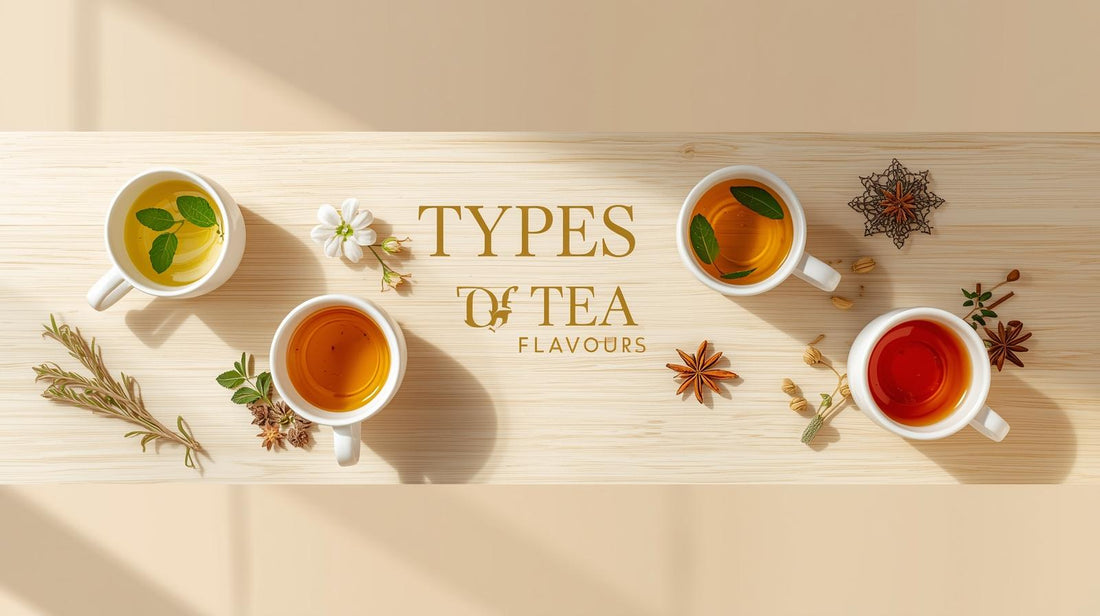 types of tea flavours